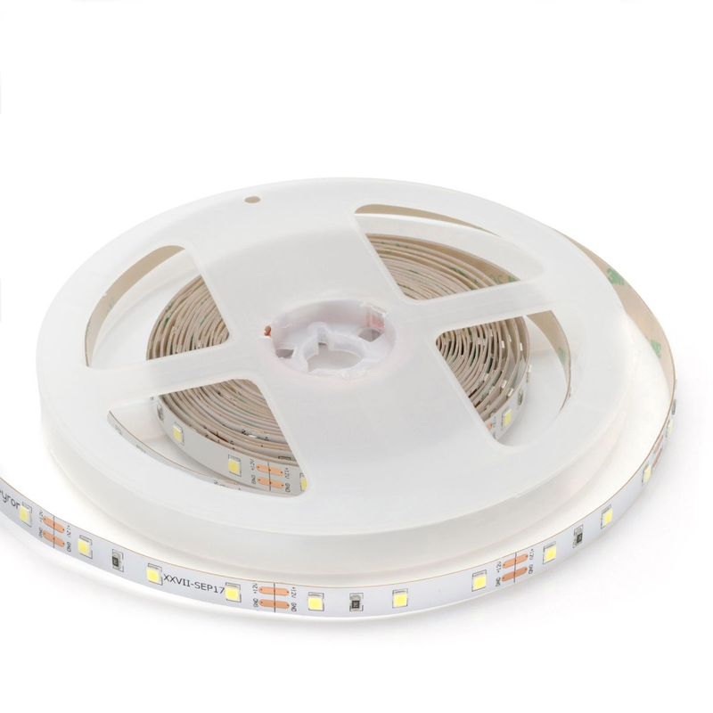 Комплект светодиодной ленты 4,8W/m 60LED/m 3528SMD холодный белый 5M Белый в Ижевске | Loft Concept 