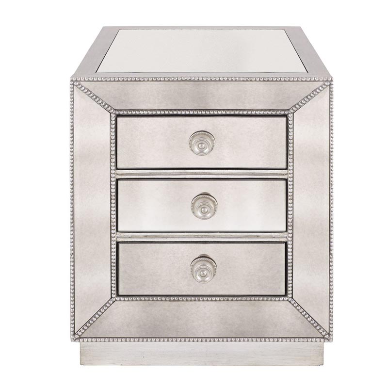 Тумба Blasco Mirrored Nightstand Зеркало в Ижевске | Loft Concept 