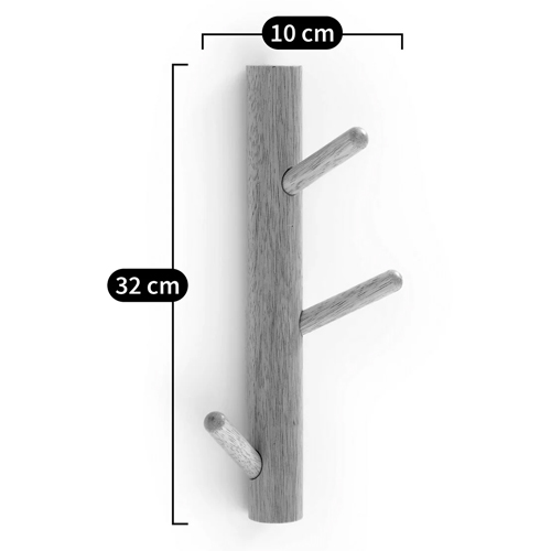 Деревянная настенная вешалка Branch Wood Hanger в Ижевске