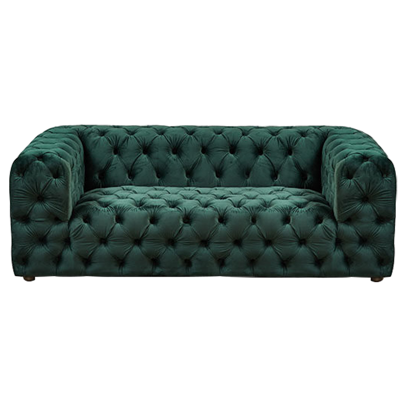 Диван Green Soho Tufted Sofa Зеленый Зеленый в Ижевске | Loft Concept 