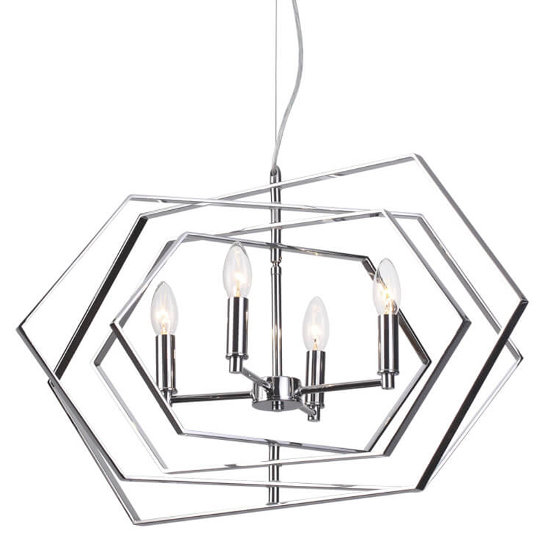 Люстра Damaris Chandelier silver Серебряный в Ижевске | Loft Concept 