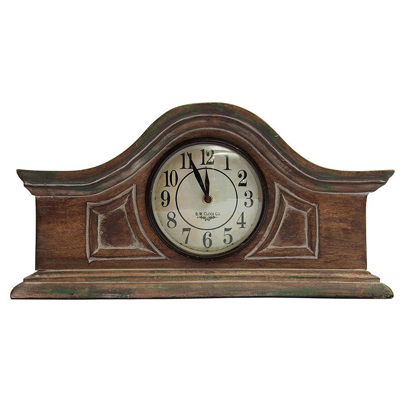 Настольные часы Classic Table Clock mango tree Древесина в Ижевске | Loft Concept 