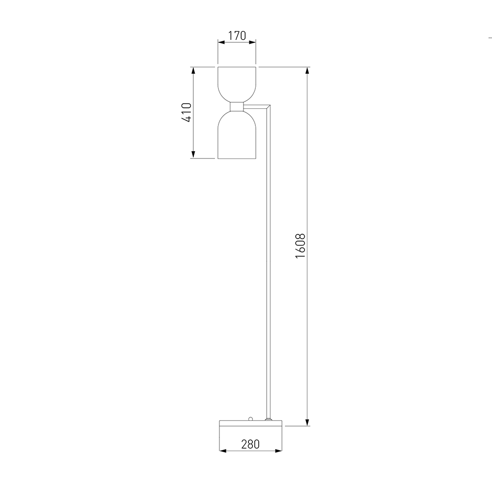 Торшер Light maker studio white and smok в Ижевске