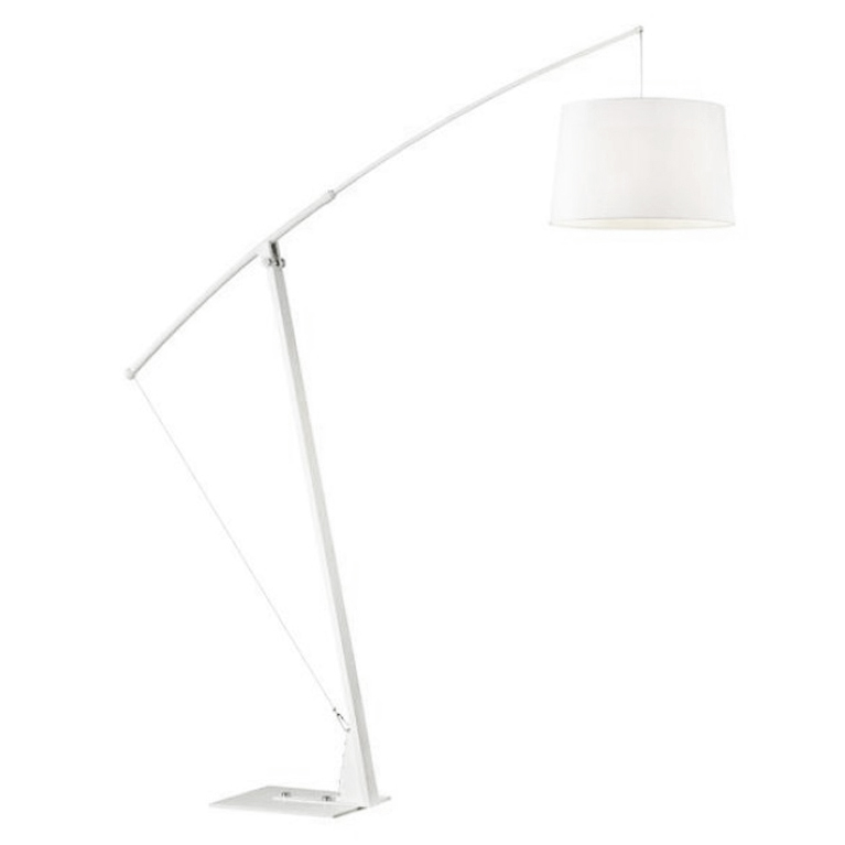 Торшер Floor Lamp Colin white Белый в Ижевске | Loft Concept 