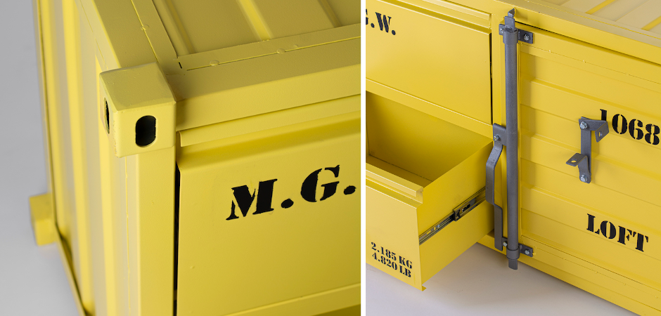 Комод Sea Container 4 ящика - фото №1