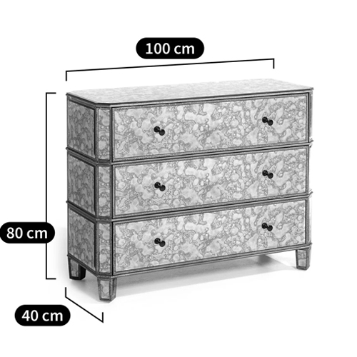 Комод зеркальный Glorious Chest of Drawers в Ижевске