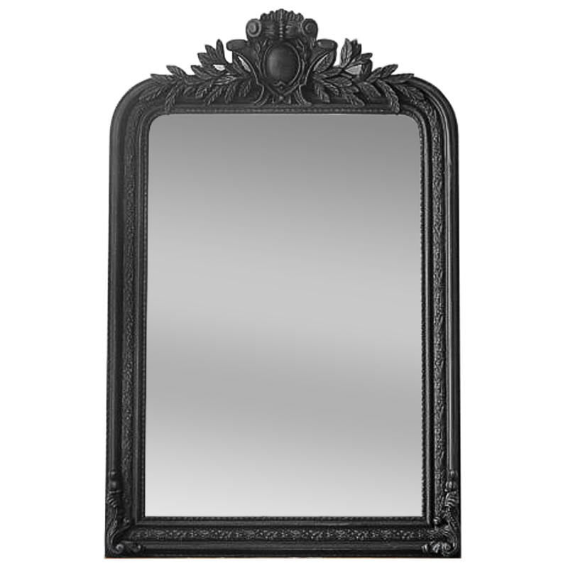 Зеркало Polastron Mirror Black Винтажный черный в Ижевске | Loft Concept 