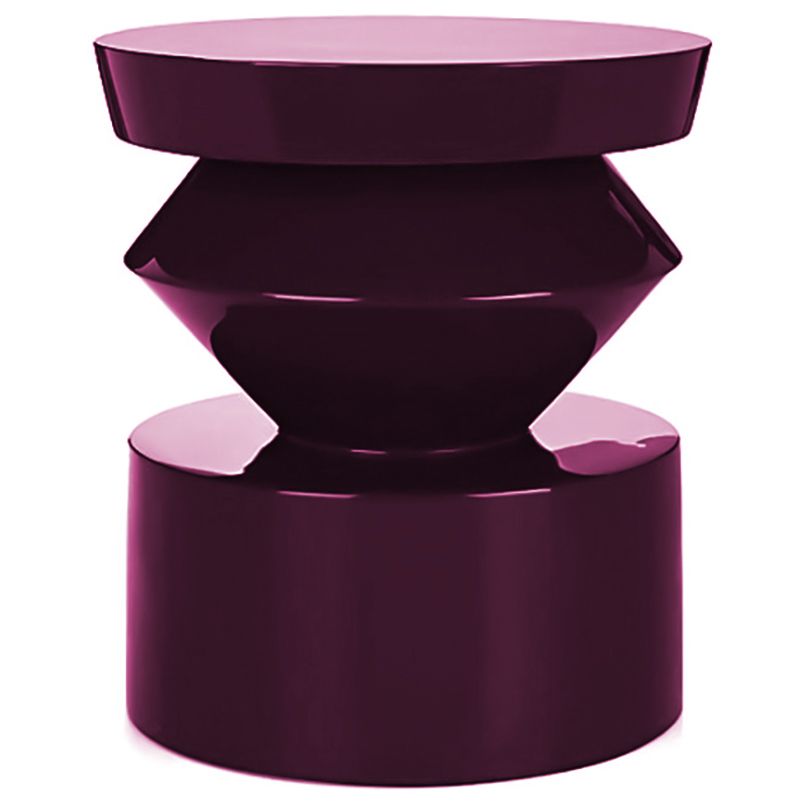 Приставной столик UMA SIDE TABLE Purple Пурпурный в Ижевске | Loft Concept 