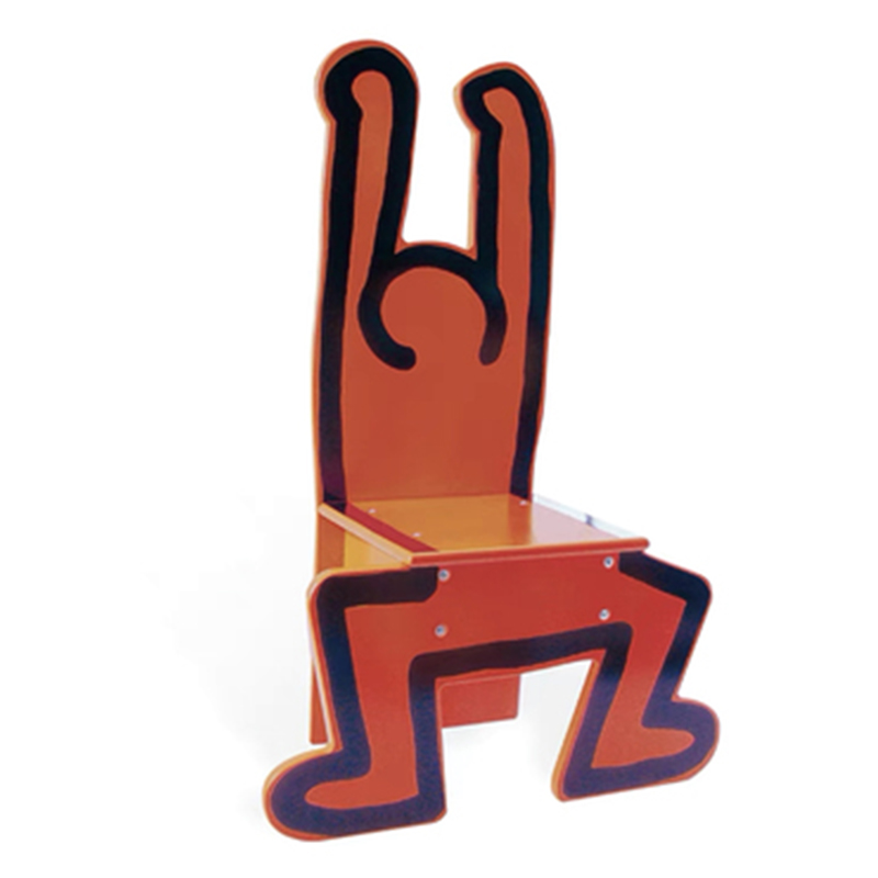 Детский стул Chaise Keith Haring Dancer Vilac Красный Красный в Ижевске | Loft Concept 