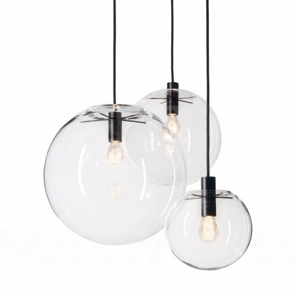 Подвесной светильник Selene Glass Ball Ceiling Lights Прозрачный в Ижевске | Loft Concept 