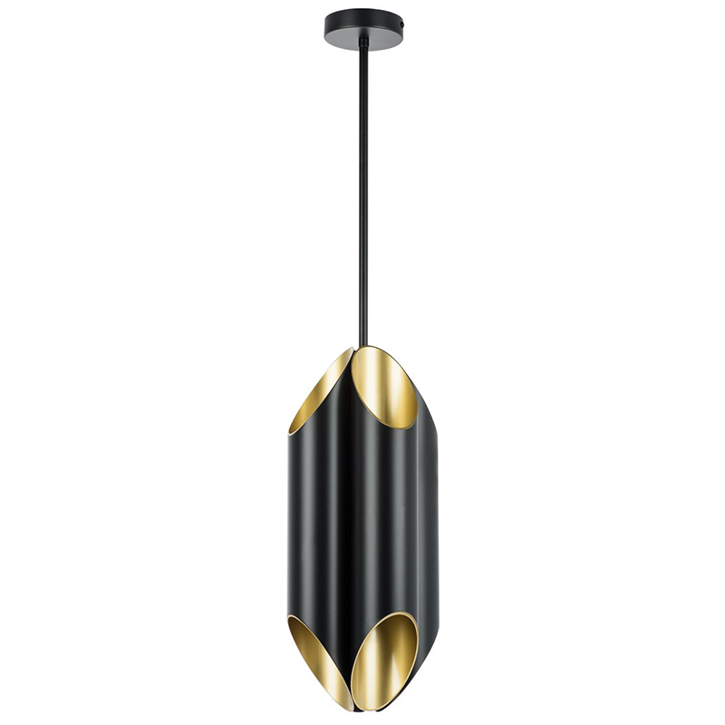 Подвесной светильник Garbi Black Pipe Organ Hanging Lamp Черный Золотой в Ижевске | Loft Concept 