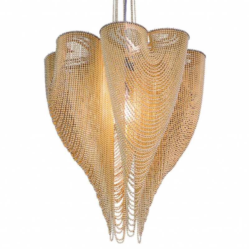 Люстра Willowlamp BabyLove Clover Gold Золотой в Ижевске | Loft Concept 