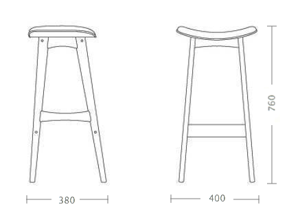 Стул Johannes Andersen Allegra Bar Stool в Ижевске