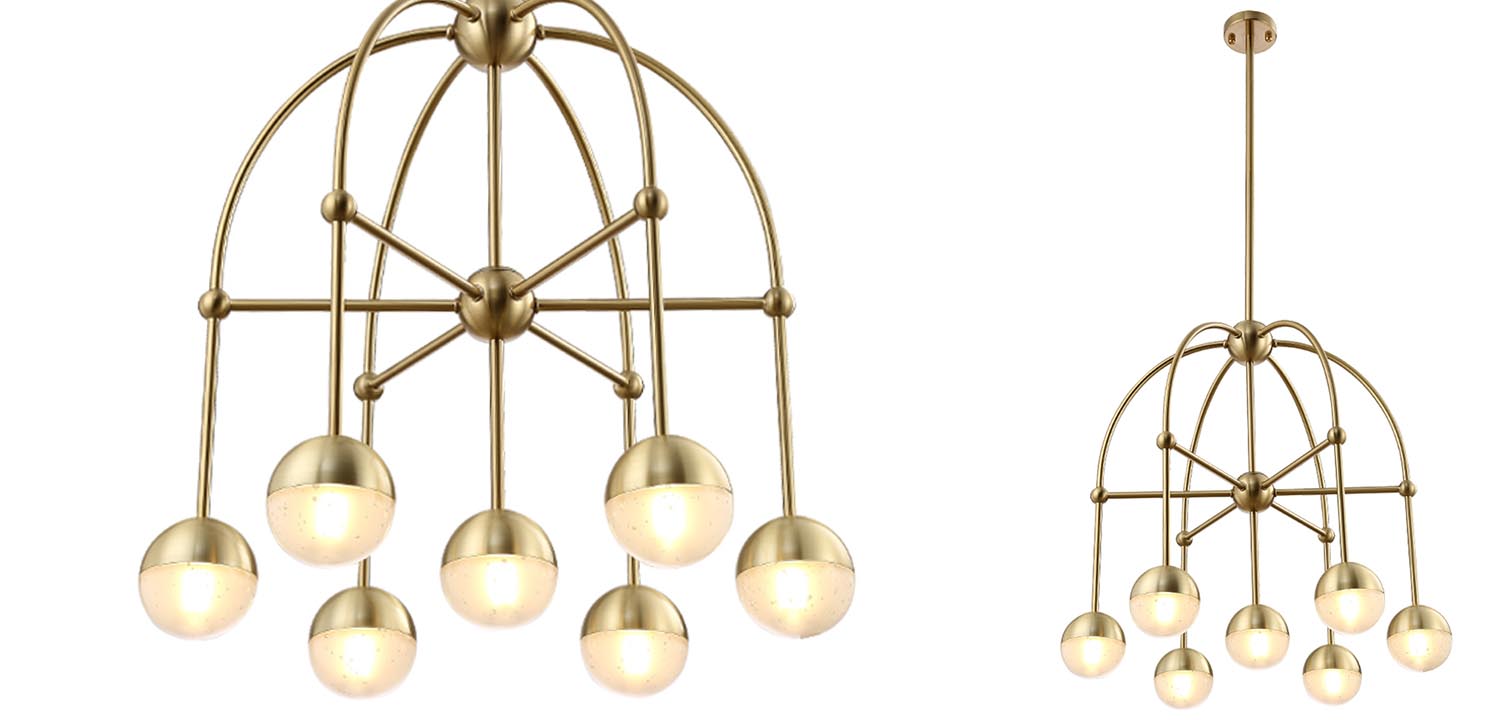Люстра Heidy Bronze Chandelier 7 - фото