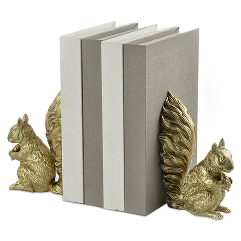 Держатель для книг Squirrel Book Holder Золотой в Ижевске | Loft Concept 