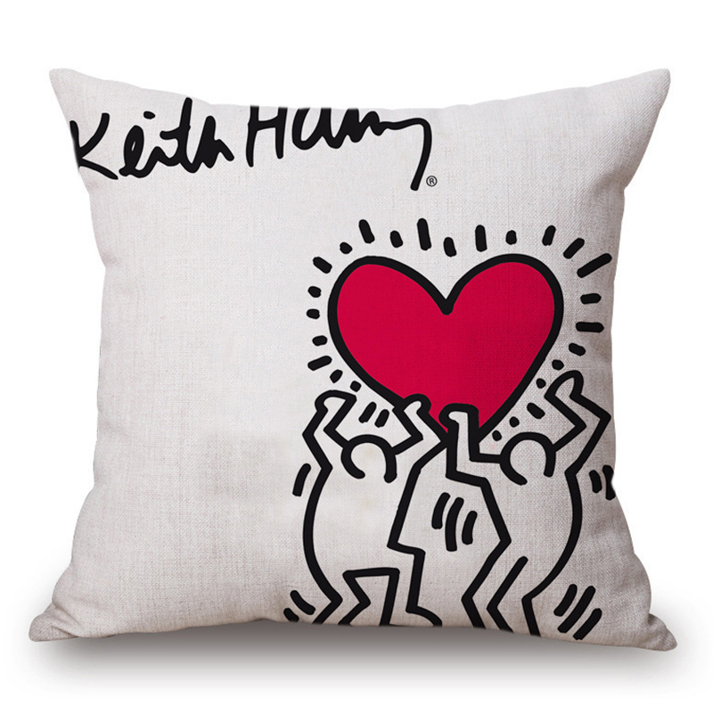 Подушка Keith Haring 11 Мульти в Ижевске | Loft Concept 