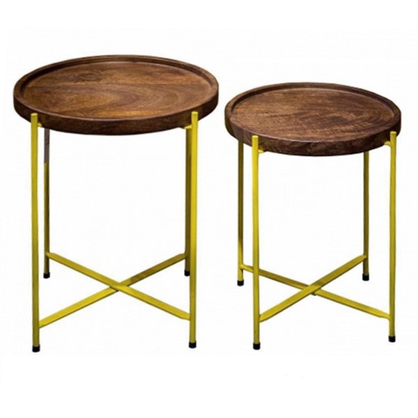 Комплект столиков Round side table set Акация в Ижевске | Loft Concept 