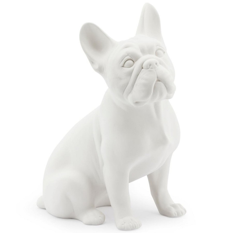 Статуэтка Abhika French Bulldog White Белый в Ижевске | Loft Concept 