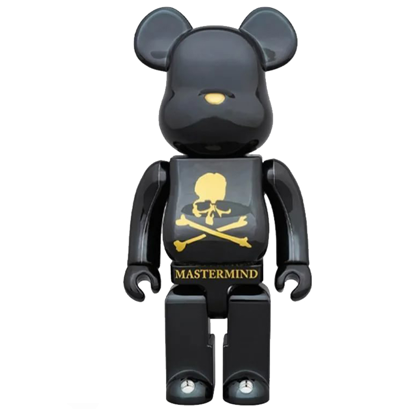 Статуэтка Bearbrick Black Mastermind Черный в Ижевске | Loft Concept 