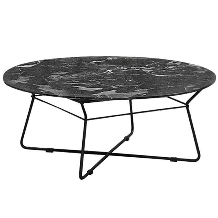 Кофейный стол Marble Coffee Table Черный Черный Мрамор Nero в Ижевске | Loft Concept 