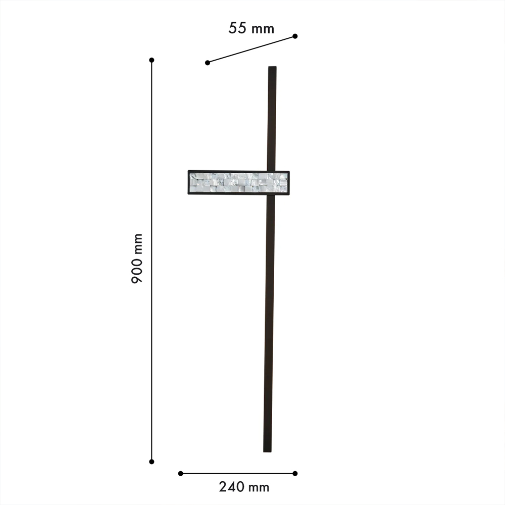 Бра с декором из перламутровой морской ракушки Touch of Marine Charm в Ижевске