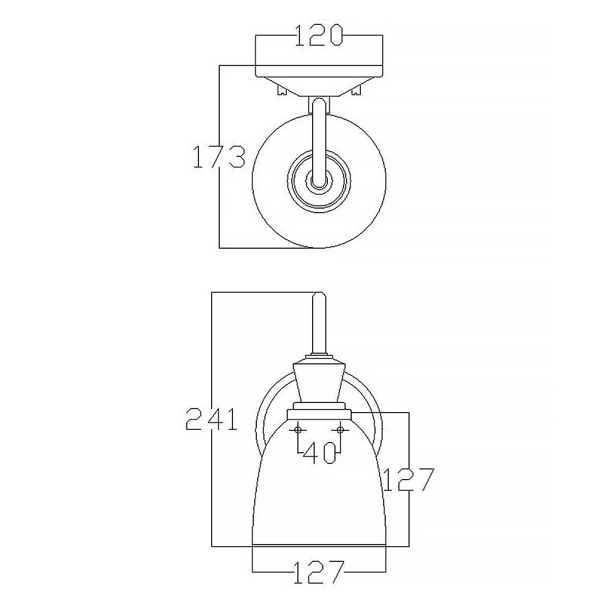 Бра с матовым ребристым плафоном в форме колокола Kichler в Ижевске