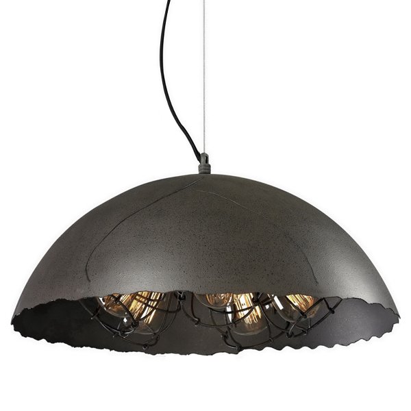 Подвесной светильник Uneven Edge Loft Pendant lamp 5 Графит в Ижевске | Loft Concept 