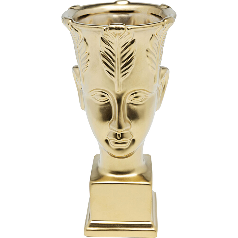 Ваза Golden Face Vase 26 Золотой в Ижевске | Loft Concept 