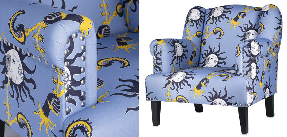 Pierre Frey Soleil A Moustache Кресло - Loft-Concept в Ижевске