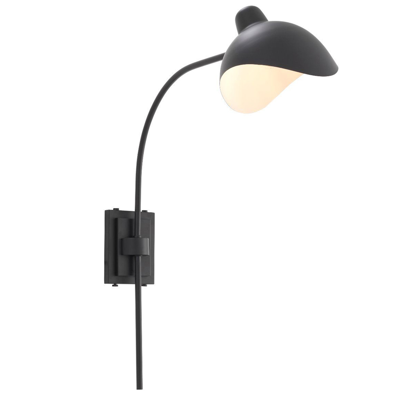 Бра Wall Lamp Pelham Black Черный в Ижевске | Loft Concept 