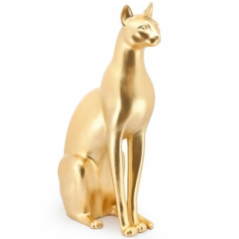 Статуэтка Abhika Egyptian Cat Gold Золотой в Ижевске | Loft Concept 