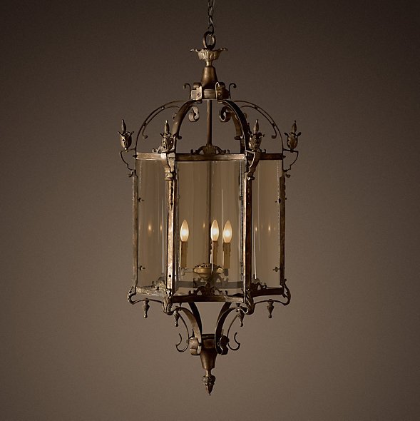 Люстра 19th Century Salerno Streetlight Pendant Lighting Черный в Ижевске | Loft Concept 