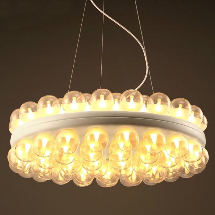 Люстра Eddy Light Chandelier Double Plate  в Ижевске | Loft Concept 