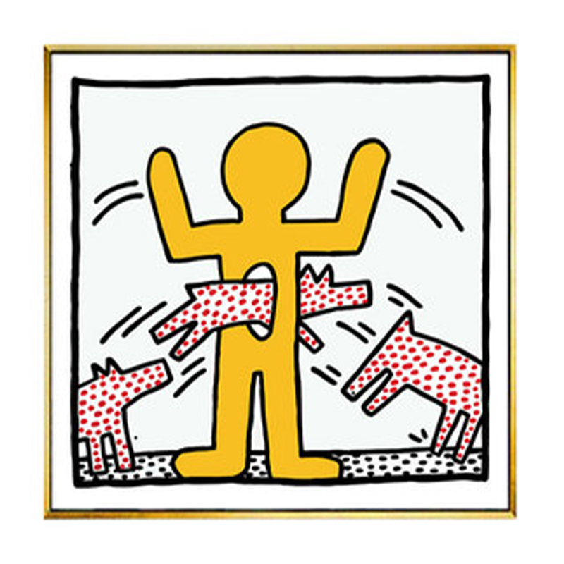 Постер Keith Haring 19 Мульти в Ижевске | Loft Concept 