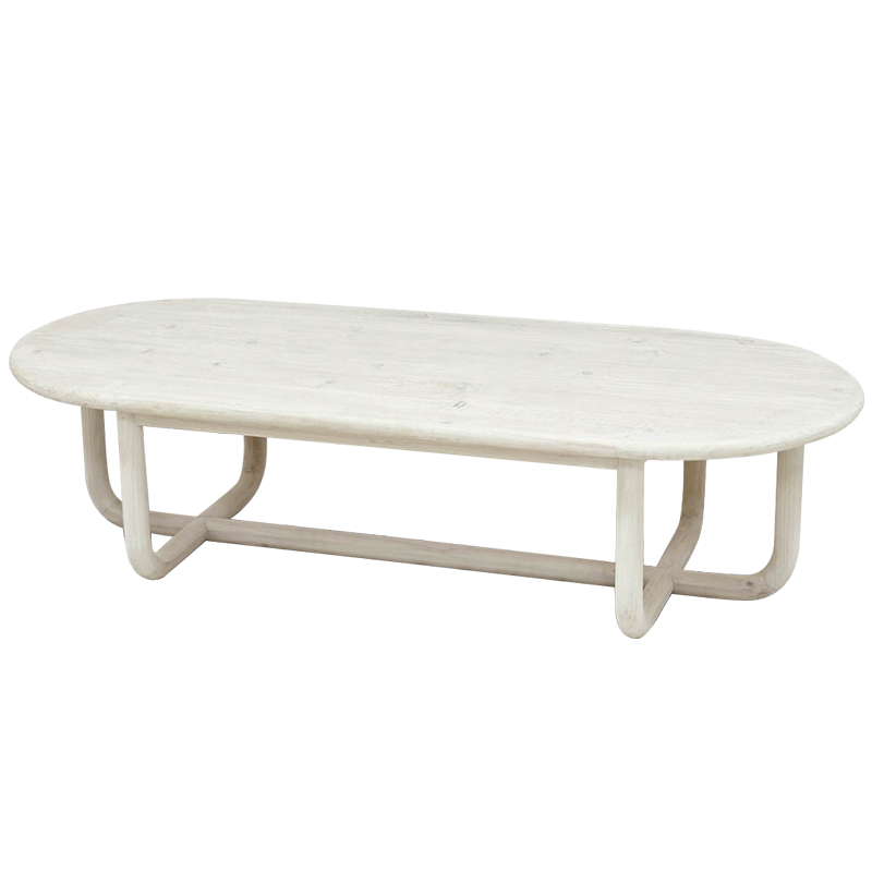 Кофейный стол Mathis Wood Coffee Table ivory ( слоновая кость ) в Ижевске | Loft Concept 