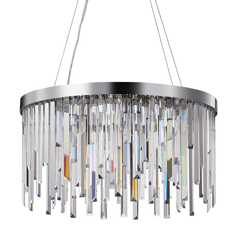 Люстра Bennett Chandelier chrome 60 Хром Прозрачный в Ижевске | Loft Concept 