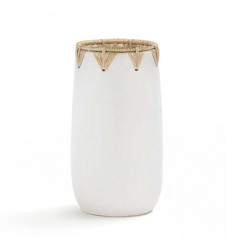 Ваза Ceramic Vase white D13 Белый в Ижевске | Loft Concept 