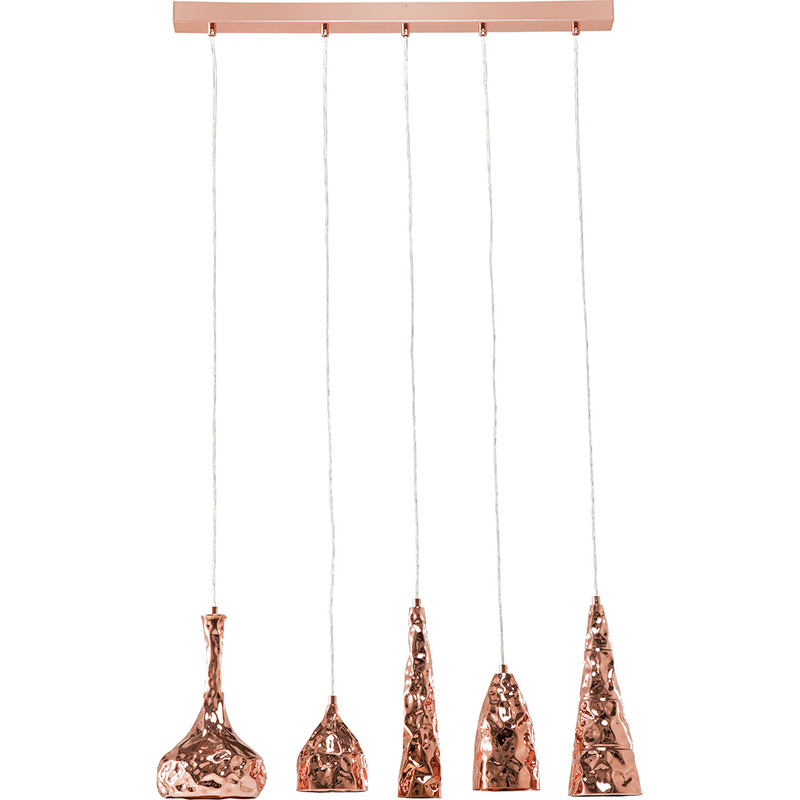 Люстра Several Copper Lamps Медь в Ижевске | Loft Concept 