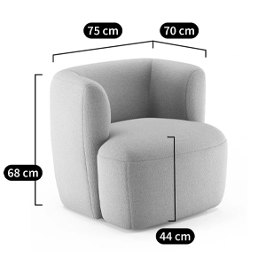 Кресло Ivy Boucle Collection Armchair в Ижевске