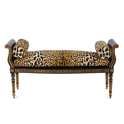 Оттоманка Attina Leopard Bench Мульти в Ижевске | Loft Concept 