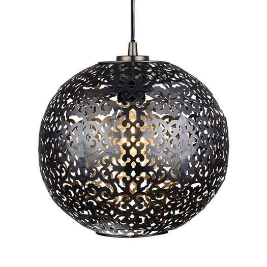 Подвесной светильник Oriental patterns Pendant Black Черный в Ижевске | Loft Concept 