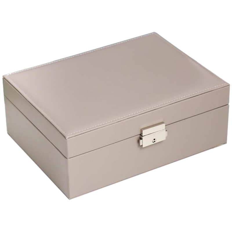 Шкатулка Blanford Jewerly Organizer Box gray beige Бежево-серый в Ижевске | Loft Concept 