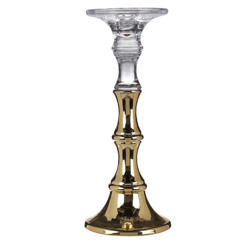 Подсвечник Eugenie Candlestick 30 Глянцевое золото в Ижевске | Loft Concept 