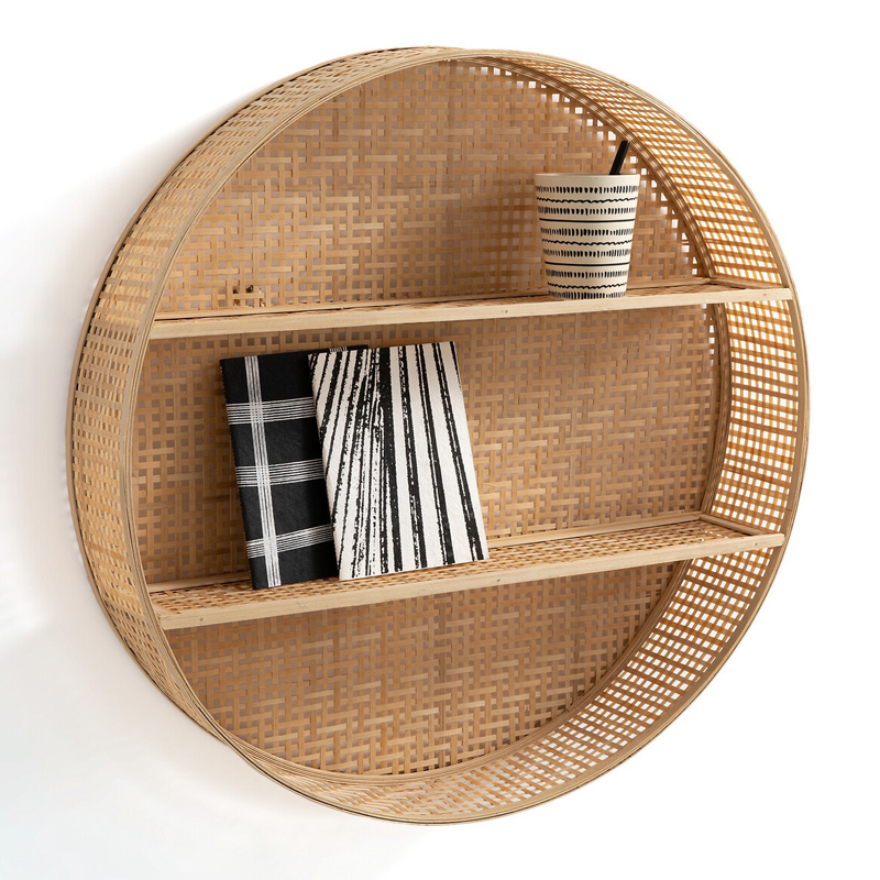 Полка Wicker Bamboo Shelf cells  в Ижевске | Loft Concept 