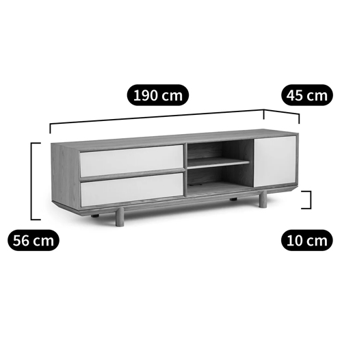 ТВ-тумба из массива ореха Robinett Wooden TV Stand в Ижевске