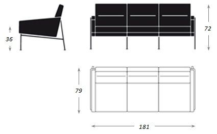 Диван 3300 series 3 seater в Ижевске