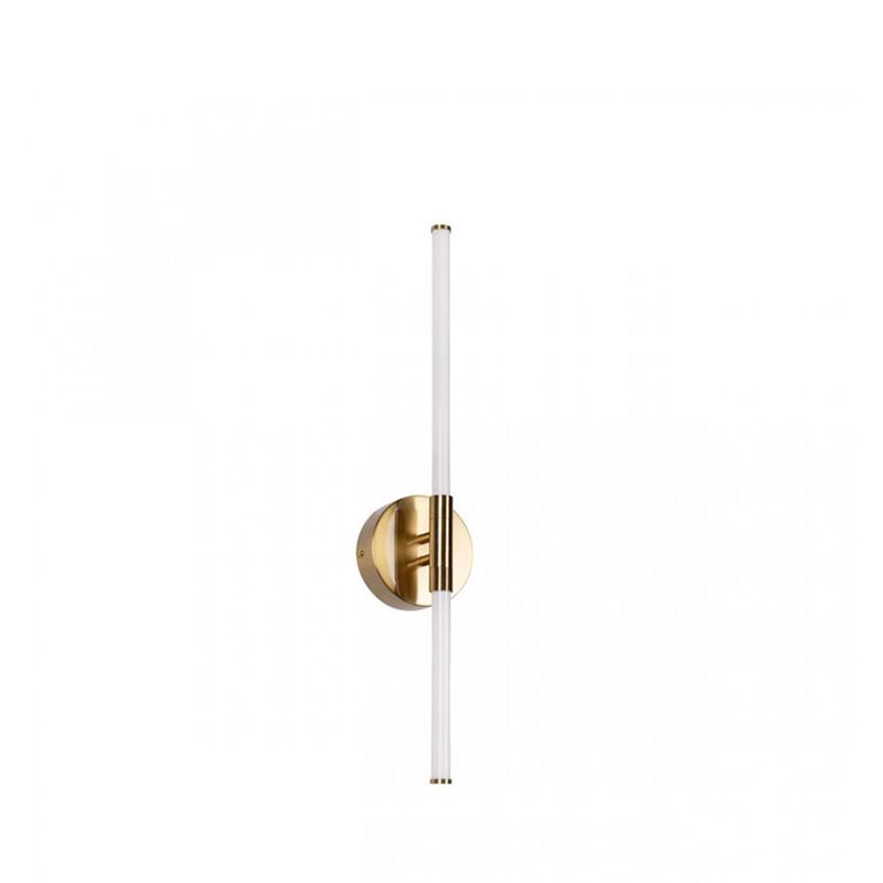 Бра светодиодное Trumpet Tube Gold 60 см Золотой Белый в Ижевске | Loft Concept 