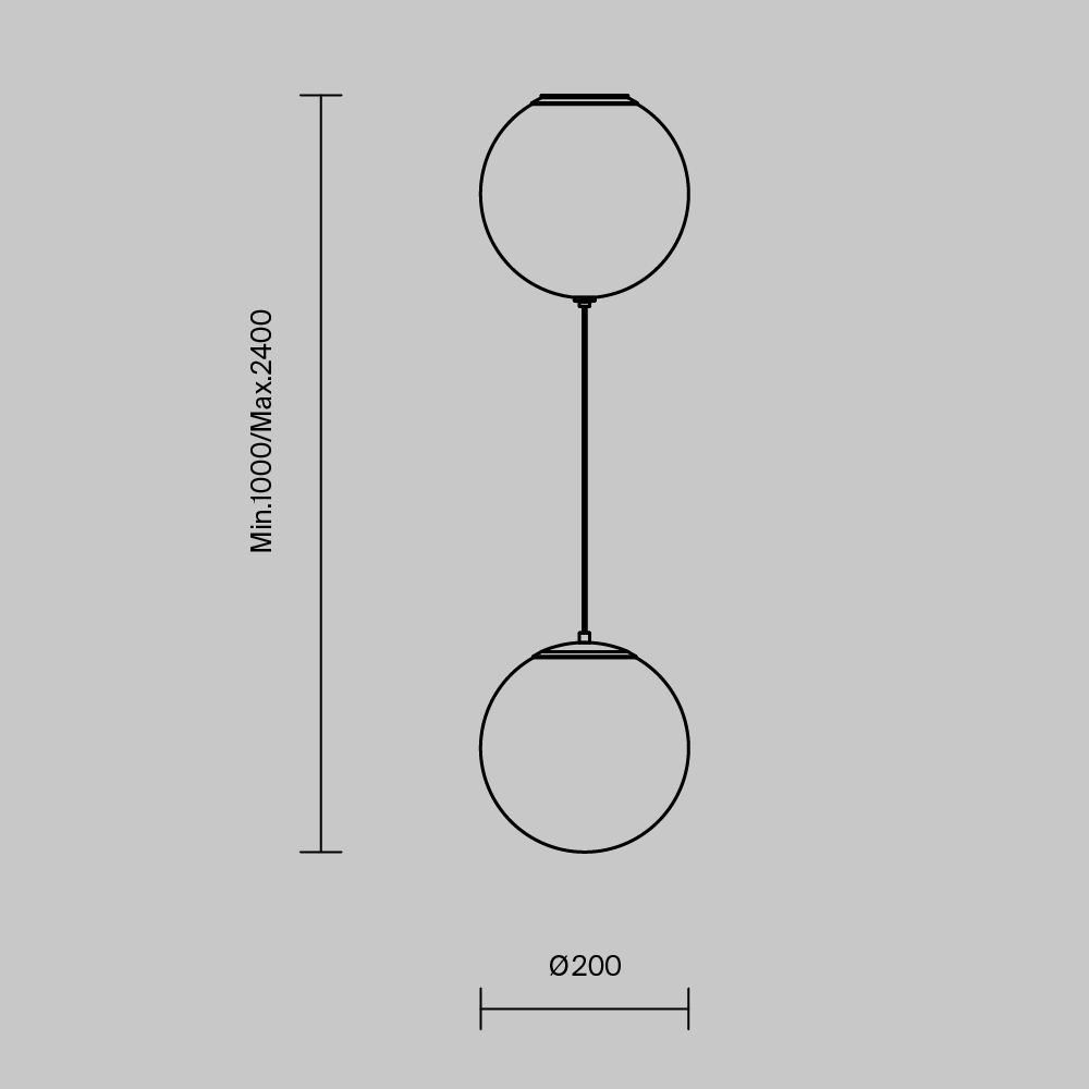 Подвесной светильник Twins 20Вт 3000К в Ижевске