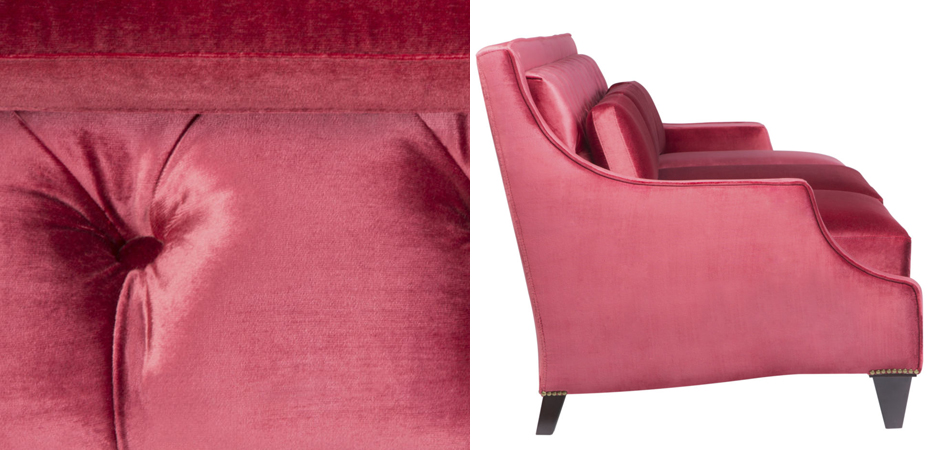 Диван Tufted pearl - фото №1