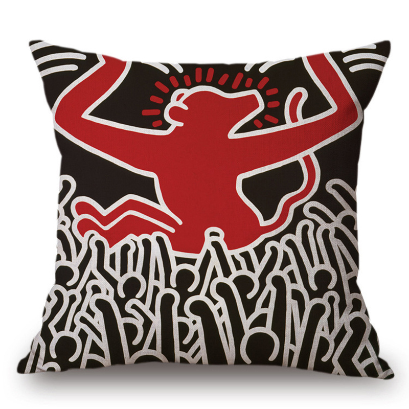 Подушка Keith Haring 10 Мульти в Ижевске | Loft Concept 